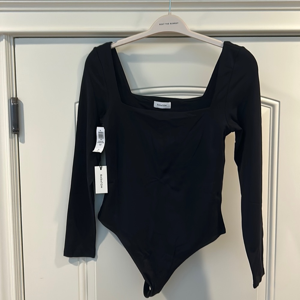 NWT Babaton Contour Squareneck Longsleeve Bodysuit from Aritizia